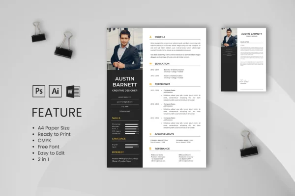 CV Template Free Download 041