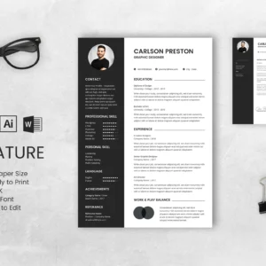 CV Template Free Download 50