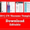 100+ CV Templates [Basic/Professional/Premium]