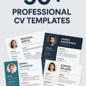 50+ Professional CV Templates