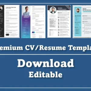 Premium CV Templates Download